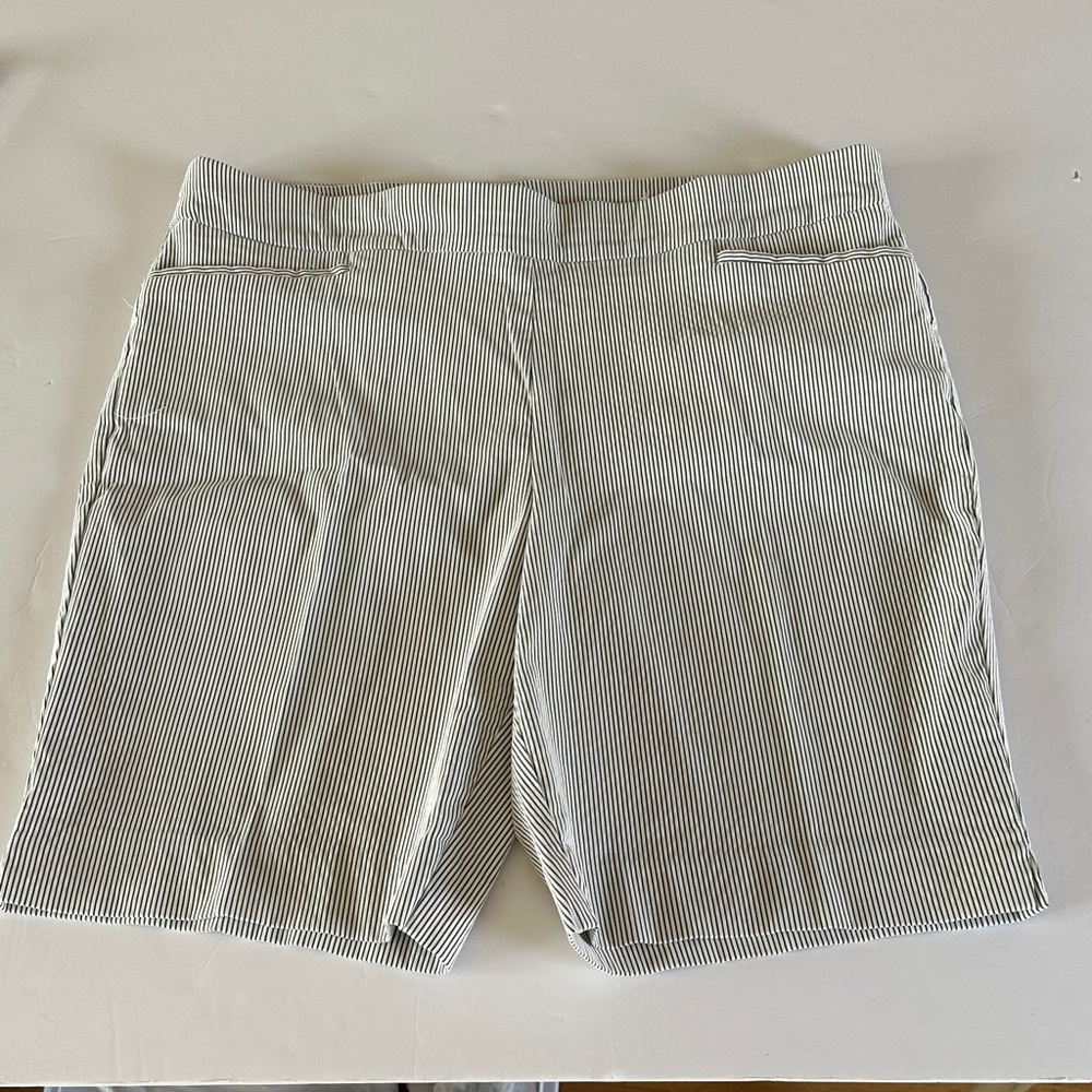 Chico's Striped Bermuda shorts